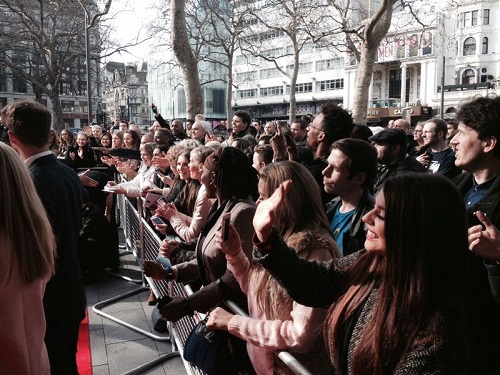 hire a crowd of people for a red carpet event