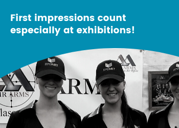First impressions count especially at exhibitions
