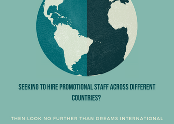 Seeking to hire promotional staff across different countries