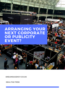 Arranging your next corporate or publicity event