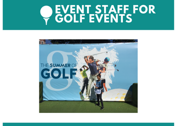 Event Staff for Golf Events