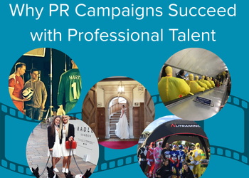 PR Campaigns with Professional Talent